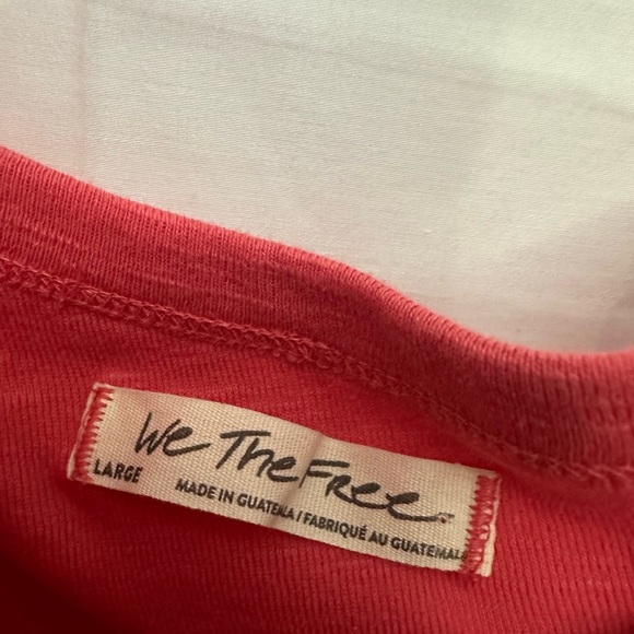 Free People One Way Or Another Tank Size Large In Lovebird One Shoulder NWT - Picture 5 of 7